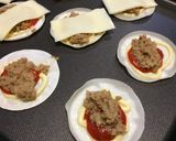 餃子の皮の和風ピザ　グルテンバーガー使用作り方3写真
