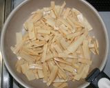 簡単☆おつまみ☆食品乾燥機でドライメンマ作り方2写真