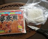 サクサク春雨と鶏肉の麻婆ソース♪作り方1写真