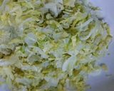 レンチン＊キャベツのカレーマヨ和え作り方4写真