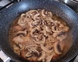 材料2つ☆豚もも肉のマッシュルームソース作り方5写真