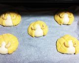 塩レモンde羊のメロンパン作り方9写真
