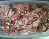 料理に使う 豚肉の酒漬け(保存食)作り方1写真