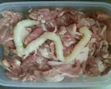 料理に使う 豚肉の酒漬け(保存食)作り方2写真
