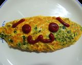 シンプルな豆苗オムレツ作り方6写真