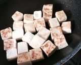 【ベジ】豆腐のアヒージョ作り方3写真