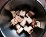 【ベジ】豆腐のアヒージョ作り方4写真