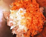 ヘルシー☆むね肉のロールキャベツ作り方1写真