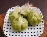 生のグリンピースで☆うぐいす餡＆茶巾作り方13写真