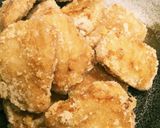 簡単⭐ニンニク風味のマグロ竜田揚げ作り方3写真