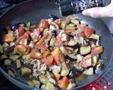 なすトマト豚肉のサッパリ黒コショウ炒め作り方5写真