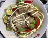 鳥もも肉と野菜たっぷりサラダ作り方9写真