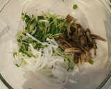 豆苗と玉ねぎのゴマ和え作り方6写真
