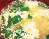 にらたま味噌汁作り方5写真