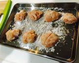 若鶏モモ肉の梅果肉タレ作り方1写真