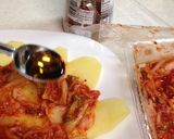 レンジで簡単！ポテトdeキムチーズ！？作り方3写真