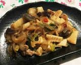 豚しらたきと筍の甘辛味噌炒め作り方7写真