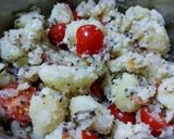バジル香るトマトとベーコンのポテトサラダ作り方9写真