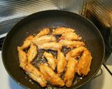 フライパンで揚げ焼き！手羽中唐揚げ♪作り方8写真