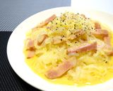 【豆腐クリーム】卵不使用 カルボナーラ♪作り方15写真