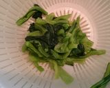 簡単！小松菜の辛し和え作り方4写真