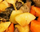 鶏の肝じゃが作り方8写真