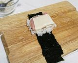 絶品、意外な美味しさ、ハムチーズおにぎり作り方3写真