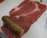 大きなごぼうの肉巻作り方1写真