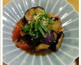 揚げなすとトマトのさっぱりサラダ～♪作り方7写真