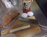 簡単おつまみ☆コロ玉とじ作り方1写真