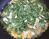 白玉粉入り♩もっちりニラチーズちぢみ。作り方4写真