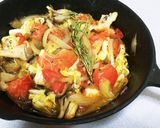 簡単 ハーブとバター香る野菜炒め作り方16写真