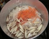 根野菜の味噌汁　息子のダイエット食作り方5写真