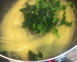 簡単7分！ツナとほうれん草の和風パスタ作り方2写真