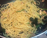 簡単7分！ツナとほうれん草の和風パスタ作り方4写真