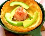 材料4つ＊基本のサクふわダッチベイビー作り方6写真