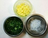 ニラとじゃがいもの肉味噌作り方1写真