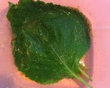えごまの葉の醤油漬け作り方2写真