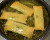 簡単♡キャベツと豚のカレー春巻き♪作り方7写真