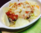 サバ缶のトマトソースチーズ焼き作り方4写真
