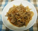 ☆豚丼風☆焼き肉炒め～♪作り方6写真