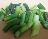 簡単おいしい！アスパラの塩昆布和え作り方1写真