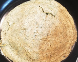 アイスのせ桑茶クレープ 黒みつ黒大豆添え作り方4写真