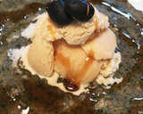 アイスのせ桑茶クレープ 黒みつ黒大豆添え作り方7写真