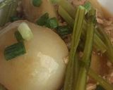 超簡単!だしの素でかぶのそぼろ煮(塩味)作り方4写真