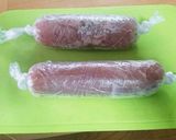 鶏むねハムのニラキムチソース作り方1写真