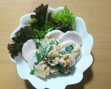 鶏むねハムのニラキムチソース作り方4写真
