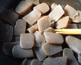 大根とこんにゃくの煮物作り方2写真