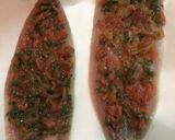 梅干し・大葉ダレの焼き魚☆作り方3写真