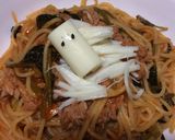 パスタに、モッツァレラのサンドバッグ君作り方6写真